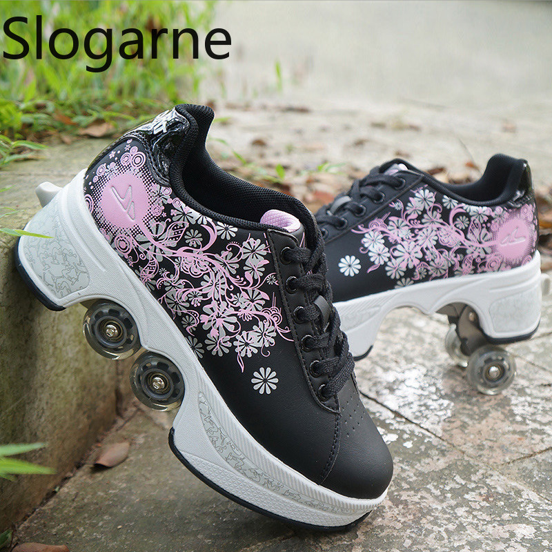 Zapatos de patines de 4 ruedas - Men'S Shoes reseña y precio